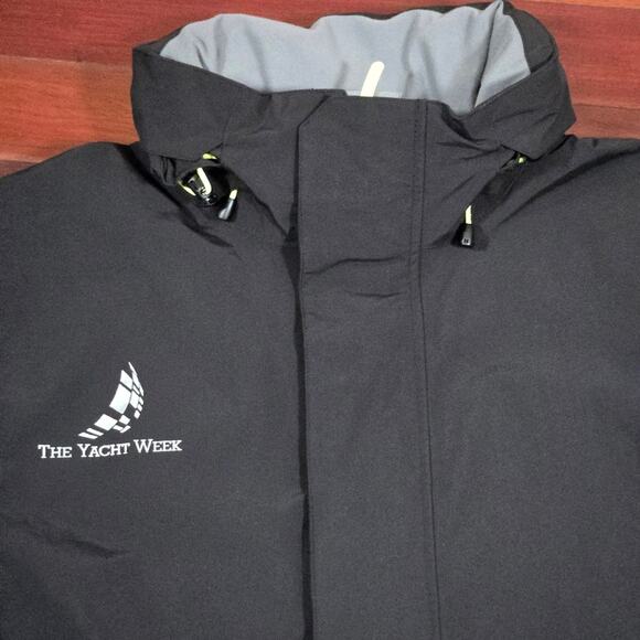 Zhik Kiama The Yacht Week Sailing Yachting Black Performance Jacket Mens Large - Picture 3 of 15